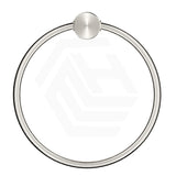 N#5(Nickel) Bella Vista Mica Fluted Round Stainless Steel Towel Ring