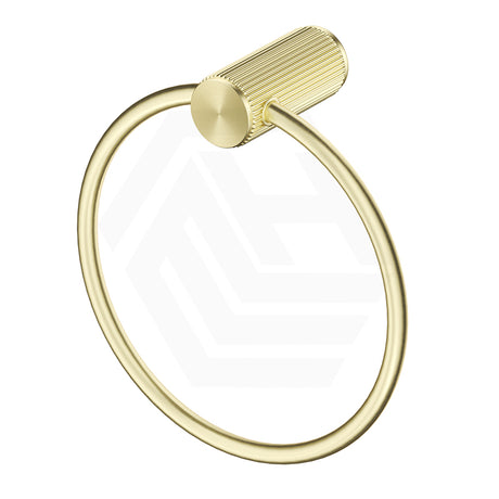G#8(Gold) Bella Vista Mica Fluted Round Stainless Steel Towel Ring