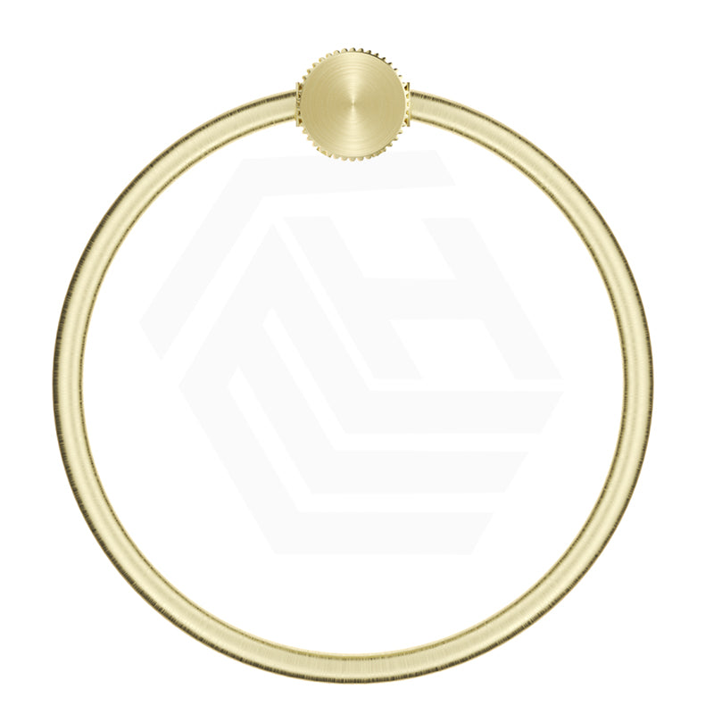 G#8(Gold) Bella Vista Mica Fluted Round Stainless Steel Towel Ring