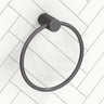 Bella Vista Mica Fluted Round Stainless Steel Towel Ring Variant Colour Available