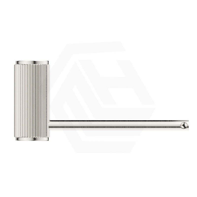 N#5(Nickel) Bella Vista Mica Fluted Round Stainless Steel Toilet Paper Holder