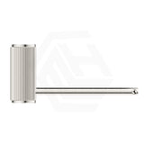 N#5(Nickel) Bella Vista Mica Fluted Round Stainless Steel Toilet Paper Holder