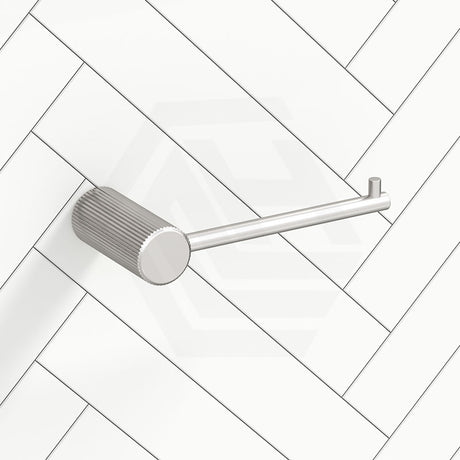 Bella Vista Mica Fluted Round Stainless Steel Toilet Paper Holder In Various Colours