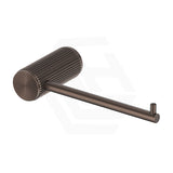 Dusk Bronze Bella Vista Mica Fluted Round Stainless Steel Toilet Paper Holder