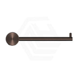 Dusk Bronze Bella Vista Mica Fluted Round Stainless Steel Toilet Paper Holder