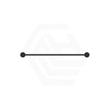 Bella Vista Mica 600/800mm Round Single Towel Rail Stainless Steel Cut to Size Variant Colour Available