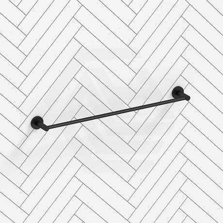 Bella Vista Mica 600/800mm Round Single Towel Rail Stainless Steel Cut to Size Variant Colour Available