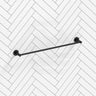 Bella Vista Mica 600/800mm Round Single Towel Rail Stainless Steel Cut to Size Variant Colour Available