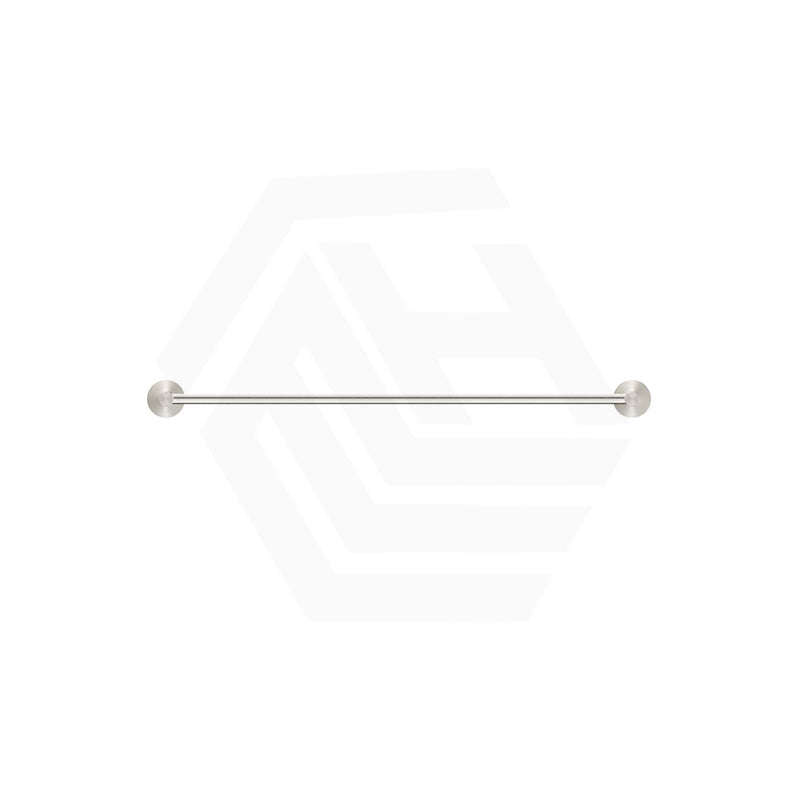 Bella Vista Mica 600/800mm Round Single Towel Rail Stainless Steel Cut to Size Variant Colour Available