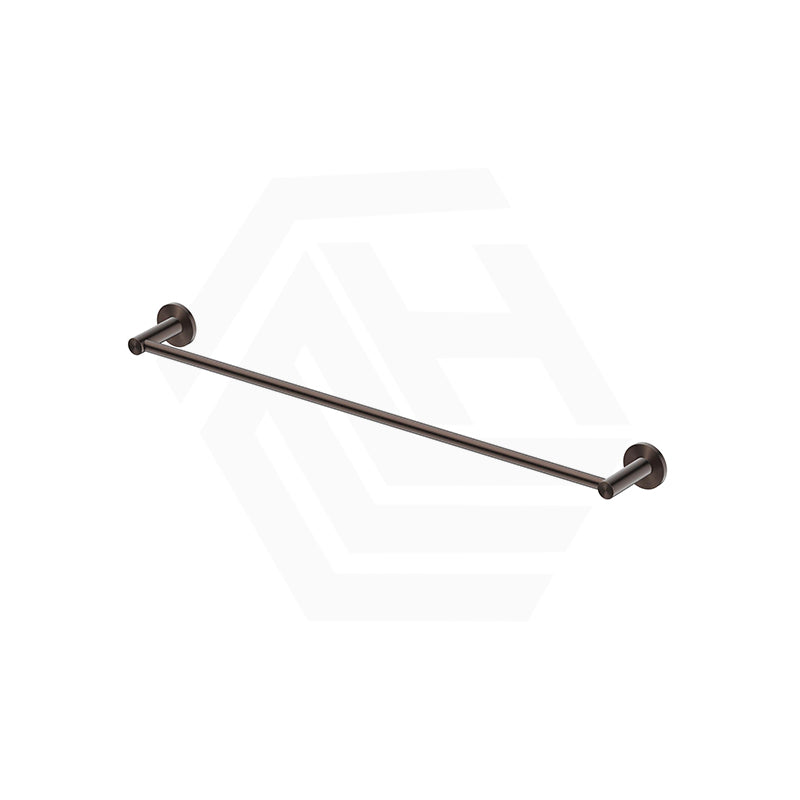 Bella Vista Mica 600/800mm Round Single Towel Rail Stainless Steel Cut to Size Variant Colour Available