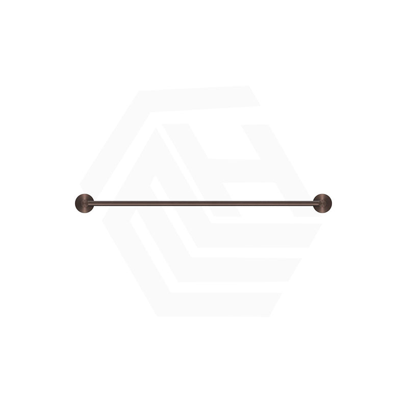 Bella Vista Mica 600/800mm Round Single Towel Rail Stainless Steel Cut to Size Variant Colour Available