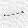 Bella Vista Mica 600/800mm Round Single Towel Rail Stainless Steel Cut to Size Variant Colour Available