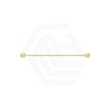 Bella Vista Mica 600/800mm Round Single Towel Rail Stainless Steel Cut to Size Variant Colour Available