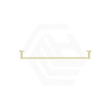 Bella Vista Mica 600/800mm Round Single Towel Rail Stainless Steel Cut to Size Variant Colour Available