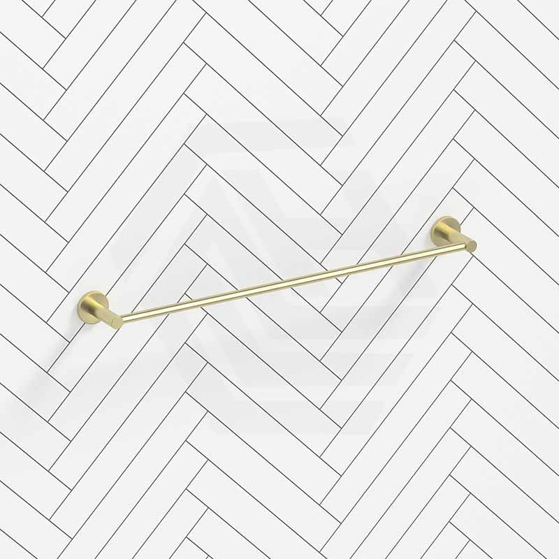 Bella Vista Mica 600/800mm Round Single Towel Rail Stainless Steel Cut to Size Variant Colour Available