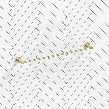 Bella Vista Mica 600/800mm Round Single Towel Rail Stainless Steel Cut to Size Variant Colour Available