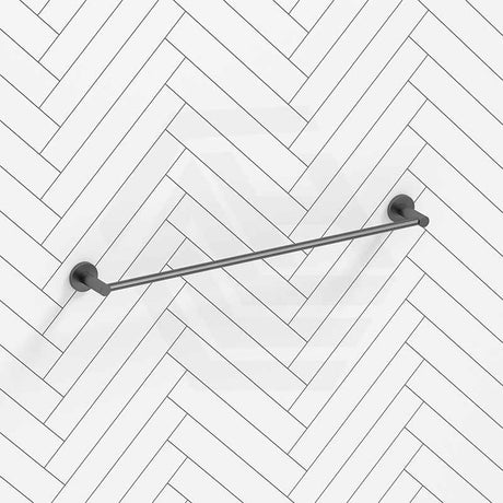 Bella Vista Mica 600/800mm Round Single Towel Rail Stainless Steel Cut to Size Variant Colour Available