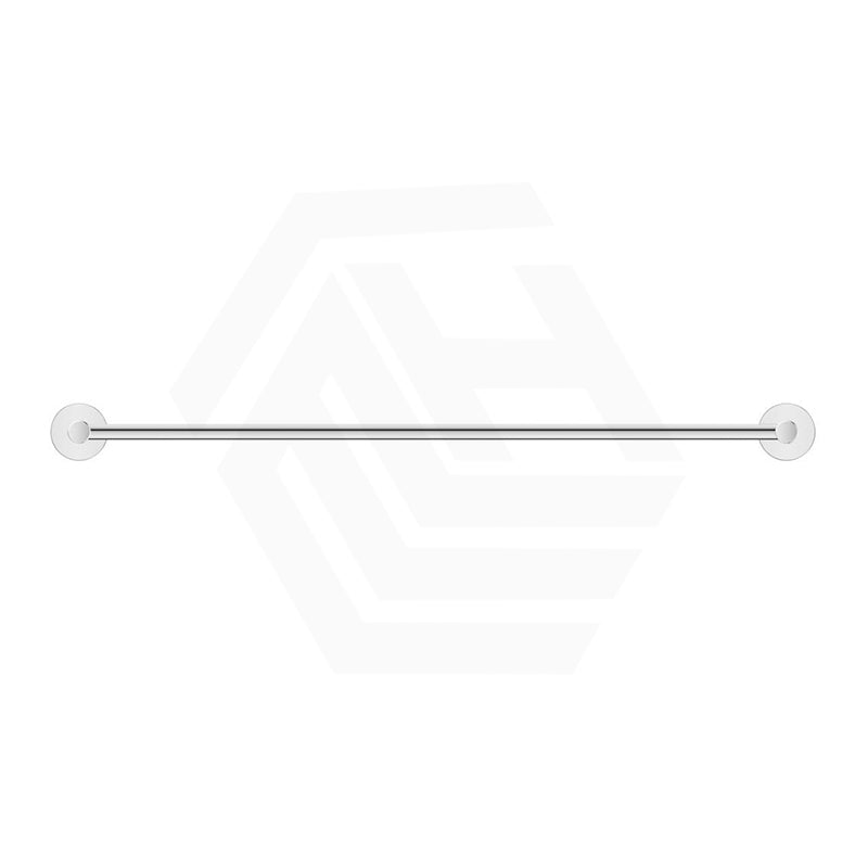 Bella Vista Mica 600/800mm Round Single Towel Rail Stainless Steel Cut to Size Variant Colour Available