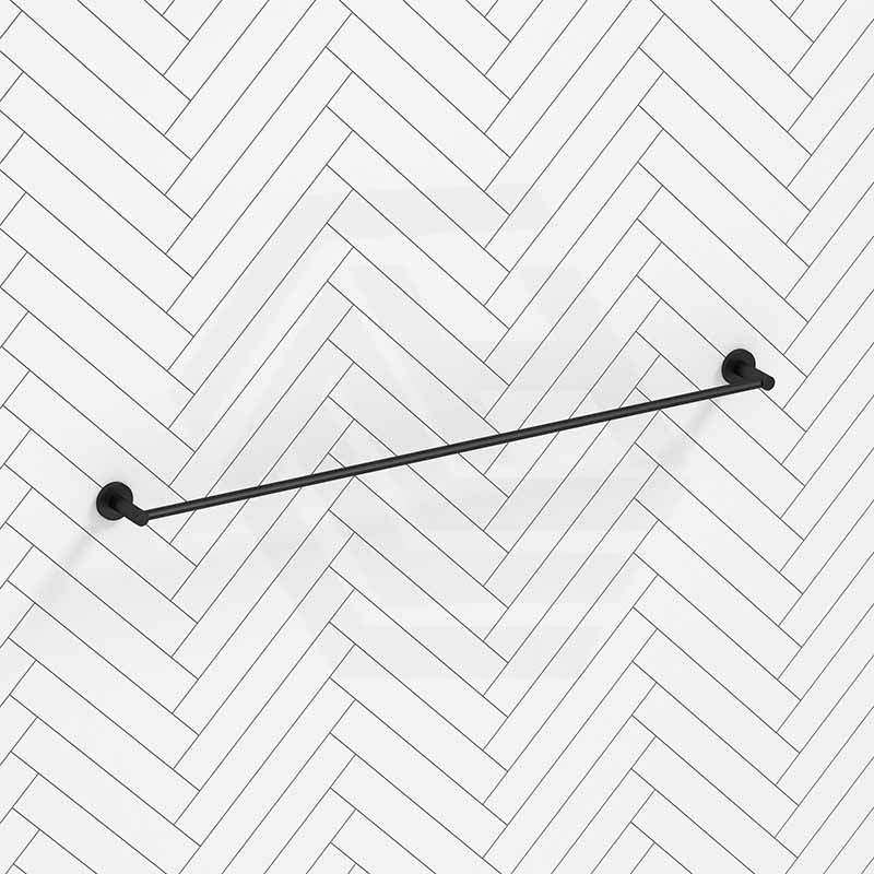 Bella Vista Mica 600/800mm Round Single Towel Rail Stainless Steel Cut to Size Variant Colour Available
