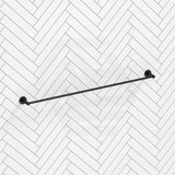 Bella Vista Mica 600/800mm Round Single Towel Rail Stainless Steel Cut to Size Variant Colour Available