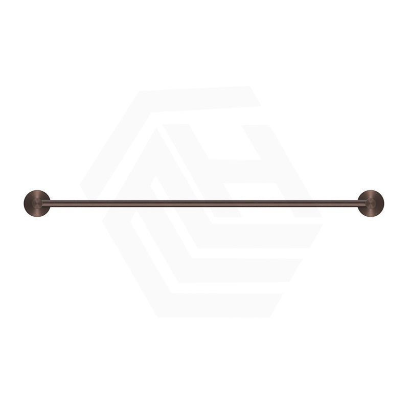 Bella Vista Mica 600/800mm Round Single Towel Rail Stainless Steel Cut to Size Variant Colour Available
