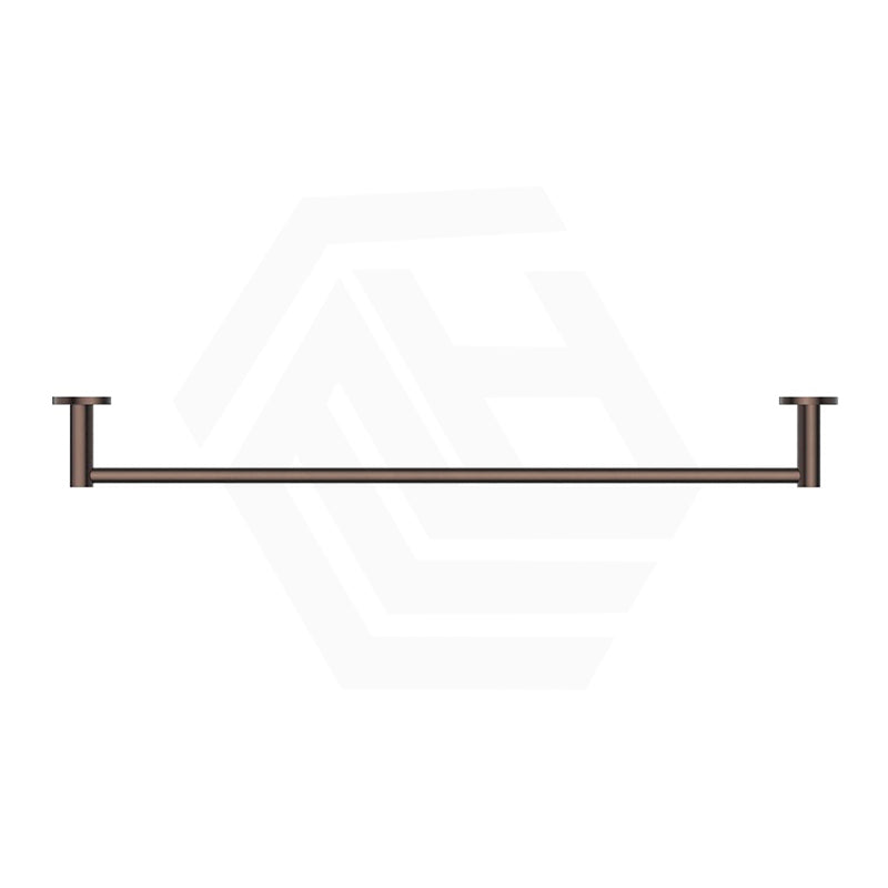 Bella Vista Mica 600/800mm Round Single Towel Rail Stainless Steel Cut to Size Variant Colour Available