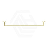 Bella Vista Mica 600/800mm Round Single Towel Rail Stainless Steel Cut to Size Variant Colour Available