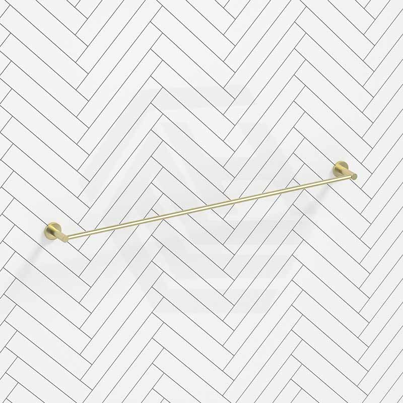 Bella Vista Mica 600/800mm Round Single Towel Rail Stainless Steel Cut to Size Variant Colour Available
