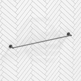 Bella Vista Mica 600/800mm Round Single Towel Rail Stainless Steel Cut to Size Variant Colour Available