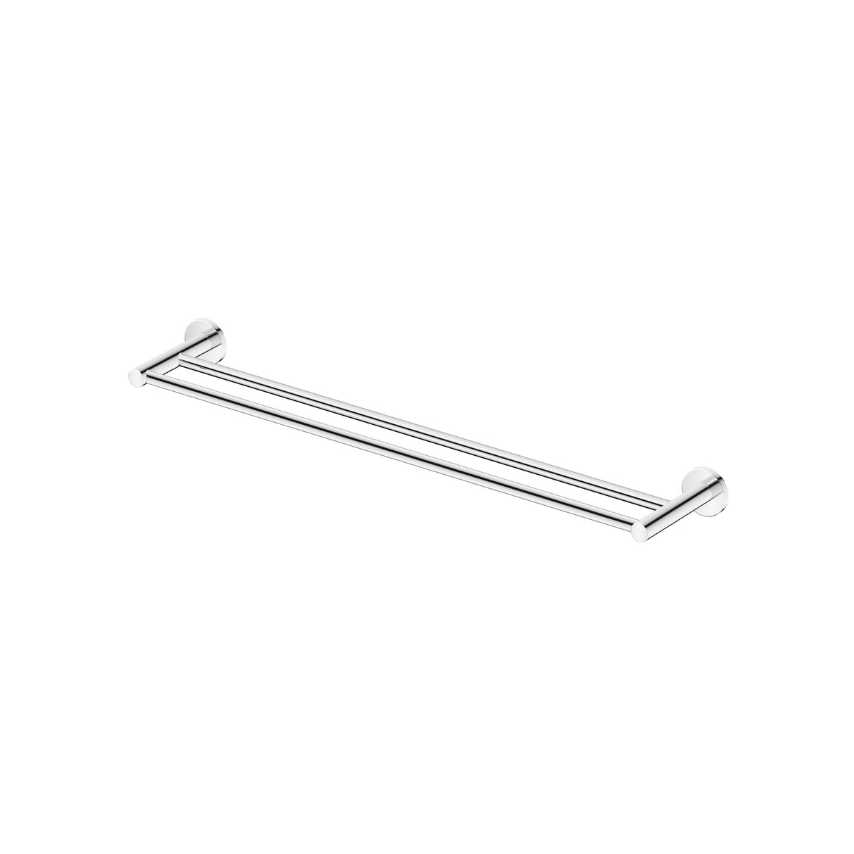 Bella Vista Mica 600/800mm Round Double Towel Rail Stainless Steel Cut to Size Variant Colour Available