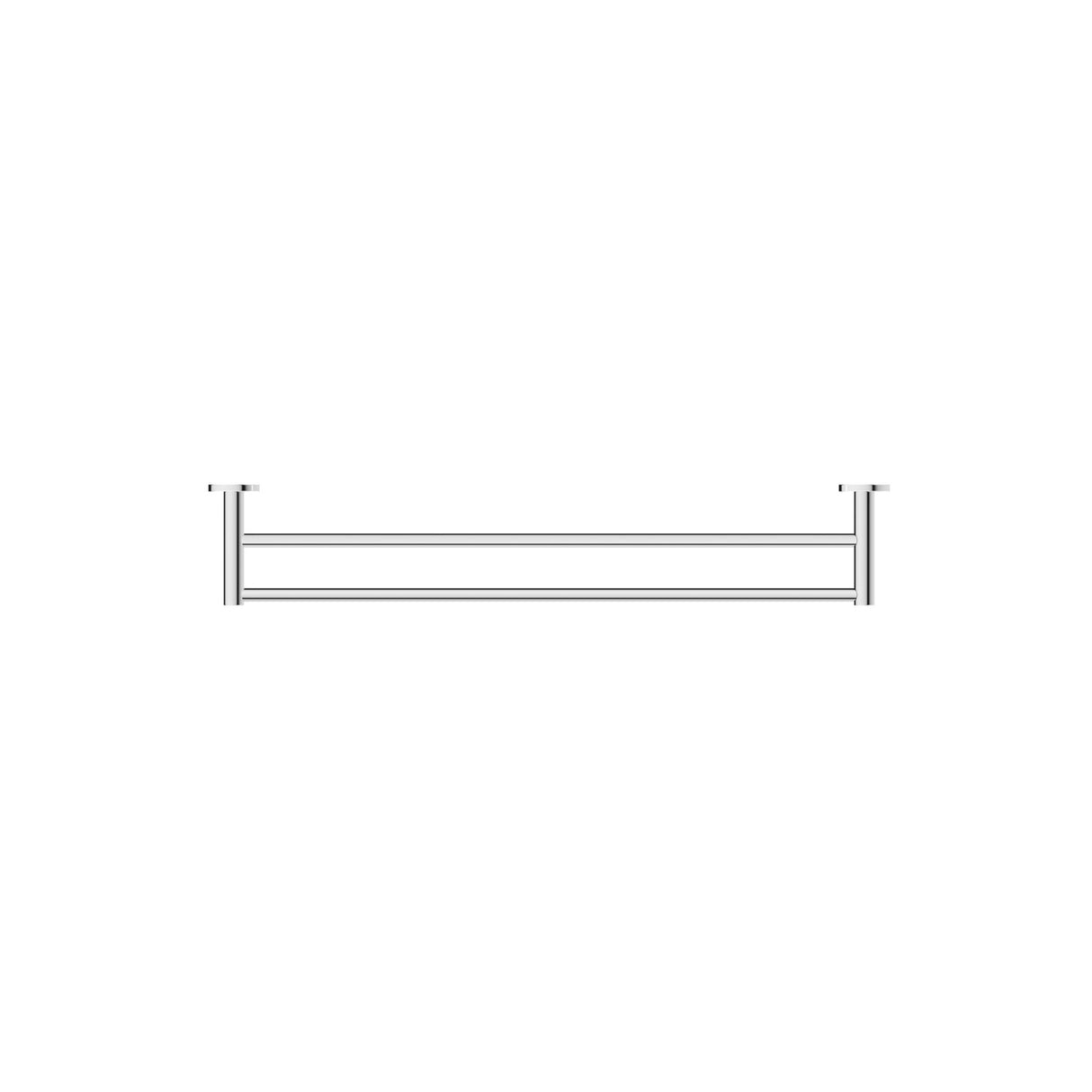 Bella Vista Mica 600/800mm Round Double Towel Rail Stainless Steel Cut to Size Variant Colour Available