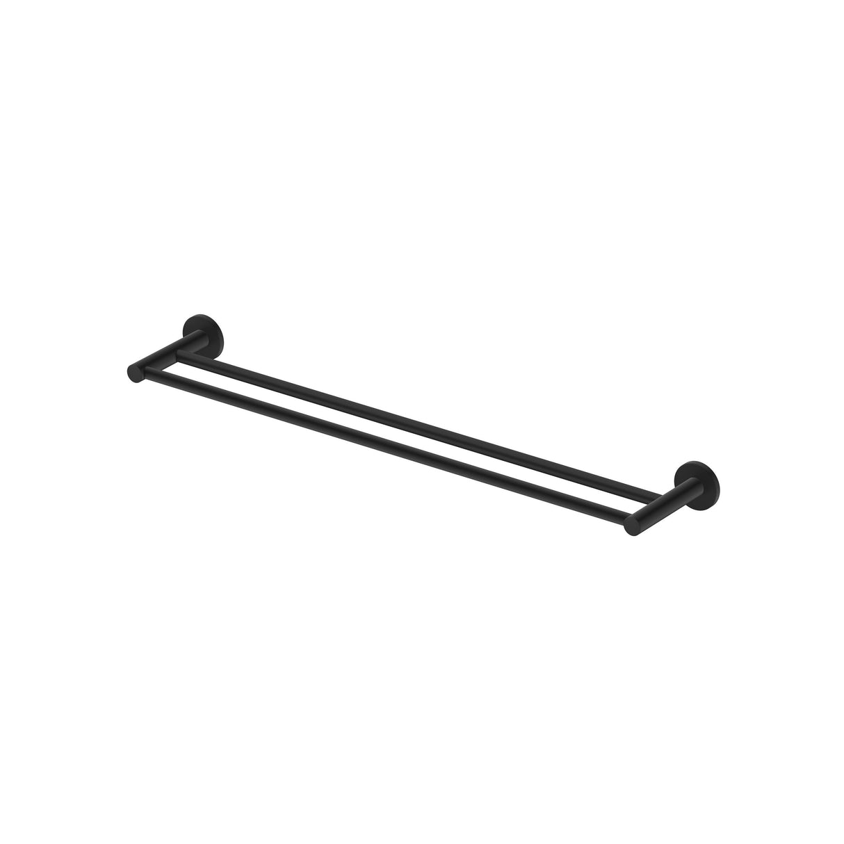 Bella Vista Mica 600/800mm Round Double Towel Rail Stainless Steel Cut to Size Variant Colour Available