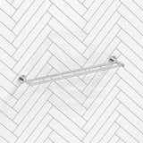 Bella Vista Mica 600/800mm Round Double Towel Rail Stainless Steel Cut to Size Variant Colour Available