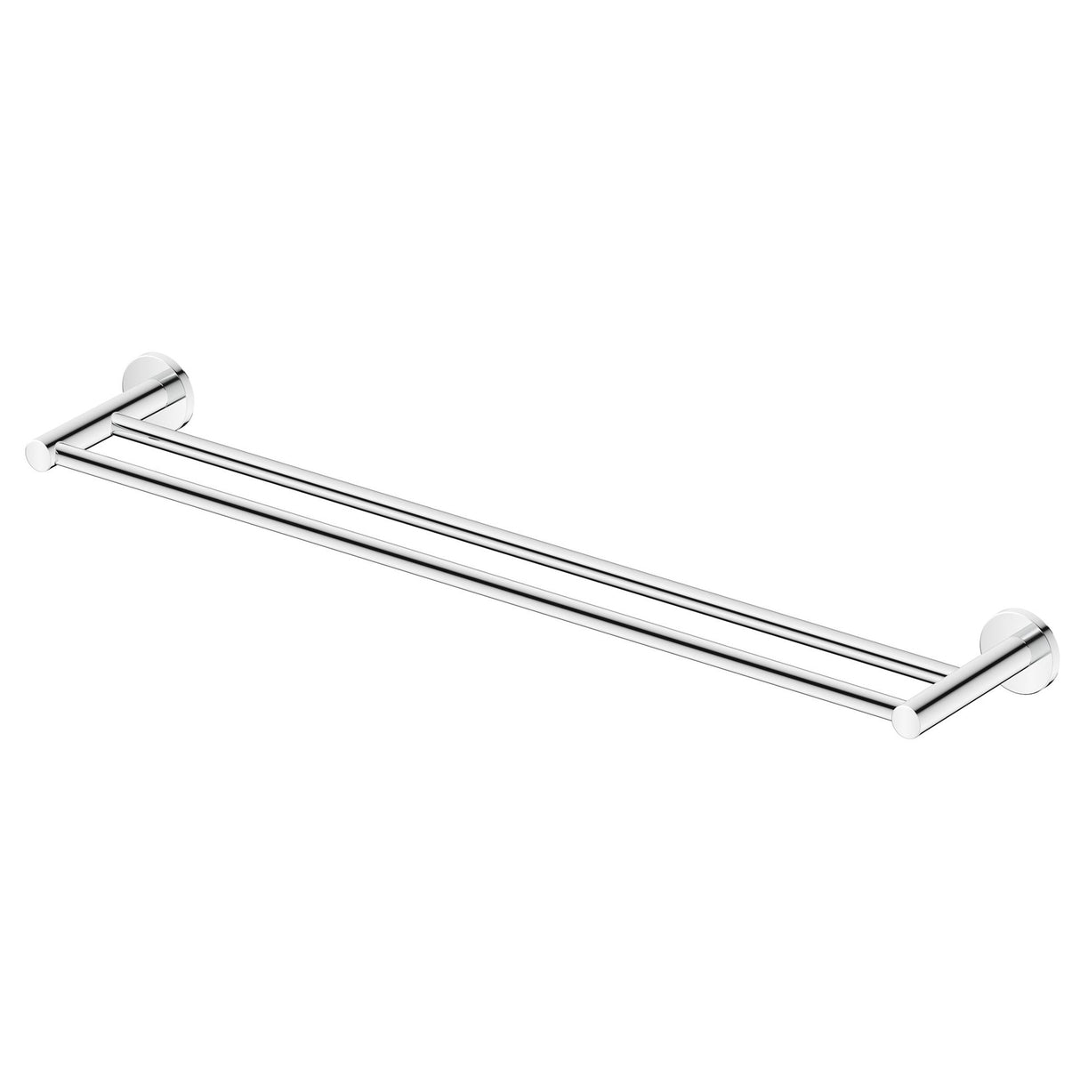 Bella Vista Mica 600/800mm Round Double Towel Rail Stainless Steel Cut to Size Variant Colour Available