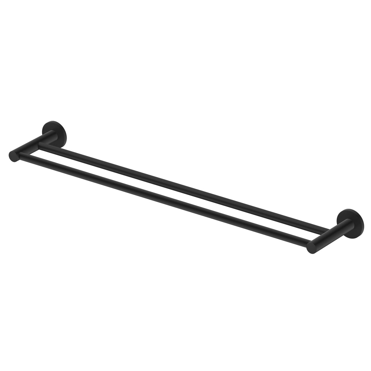 Bella Vista Mica 600/800mm Round Double Towel Rail Stainless Steel Cut to Size Variant Colour Available