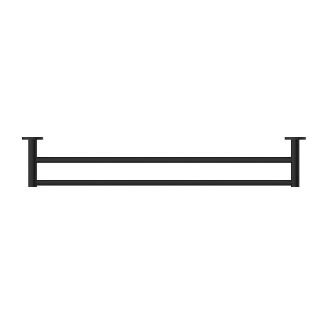 Bella Vista Mica 600/800mm Round Double Towel Rail Stainless Steel Cut to Size Variant Colour Available
