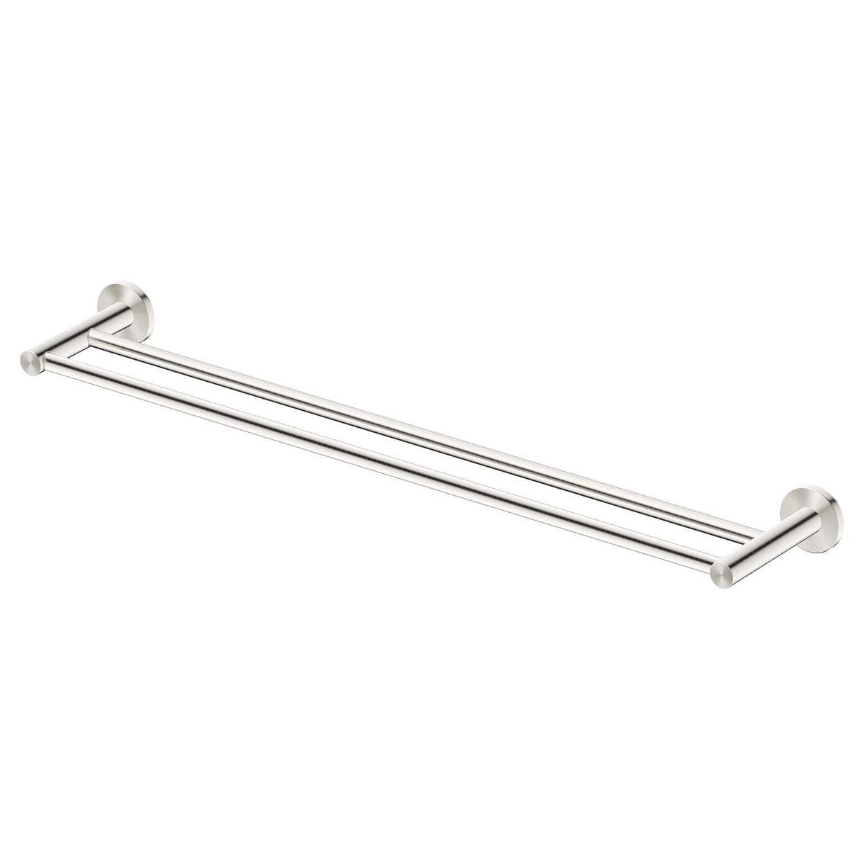 Bella Vista Mica 600/800mm Round Double Towel Rail Stainless Steel Cut to Size Variant Colour Available