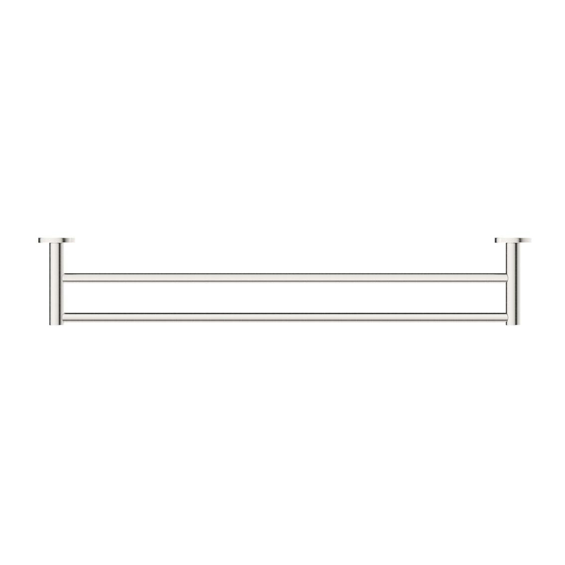 Bella Vista Mica 600/800mm Round Double Towel Rail Stainless Steel Cut to Size Variant Colour Available