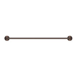 Bella Vista Mica 600/800mm Round Double Towel Rail Stainless Steel Cut to Size Variant Colour Available