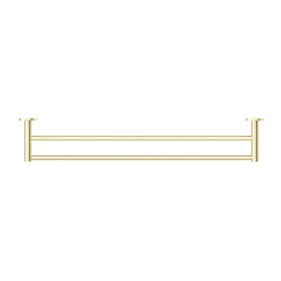Bella Vista Mica 600/800mm Round Double Towel Rail Stainless Steel Cut to Size Variant Colour Available