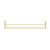 Bella Vista Mica 600/800mm Round Double Towel Rail Stainless Steel Cut to Size Variant Colour Available