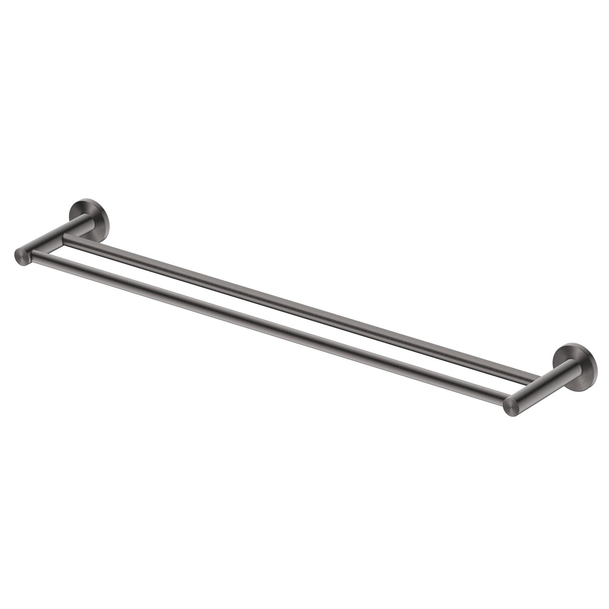 Bella Vista Mica 600/800mm Round Double Towel Rail Stainless Steel Cut to Size Variant Colour Available