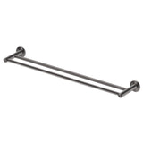 Bella Vista Mica 600/800mm Round Double Towel Rail Stainless Steel Cut to Size Variant Colour Available