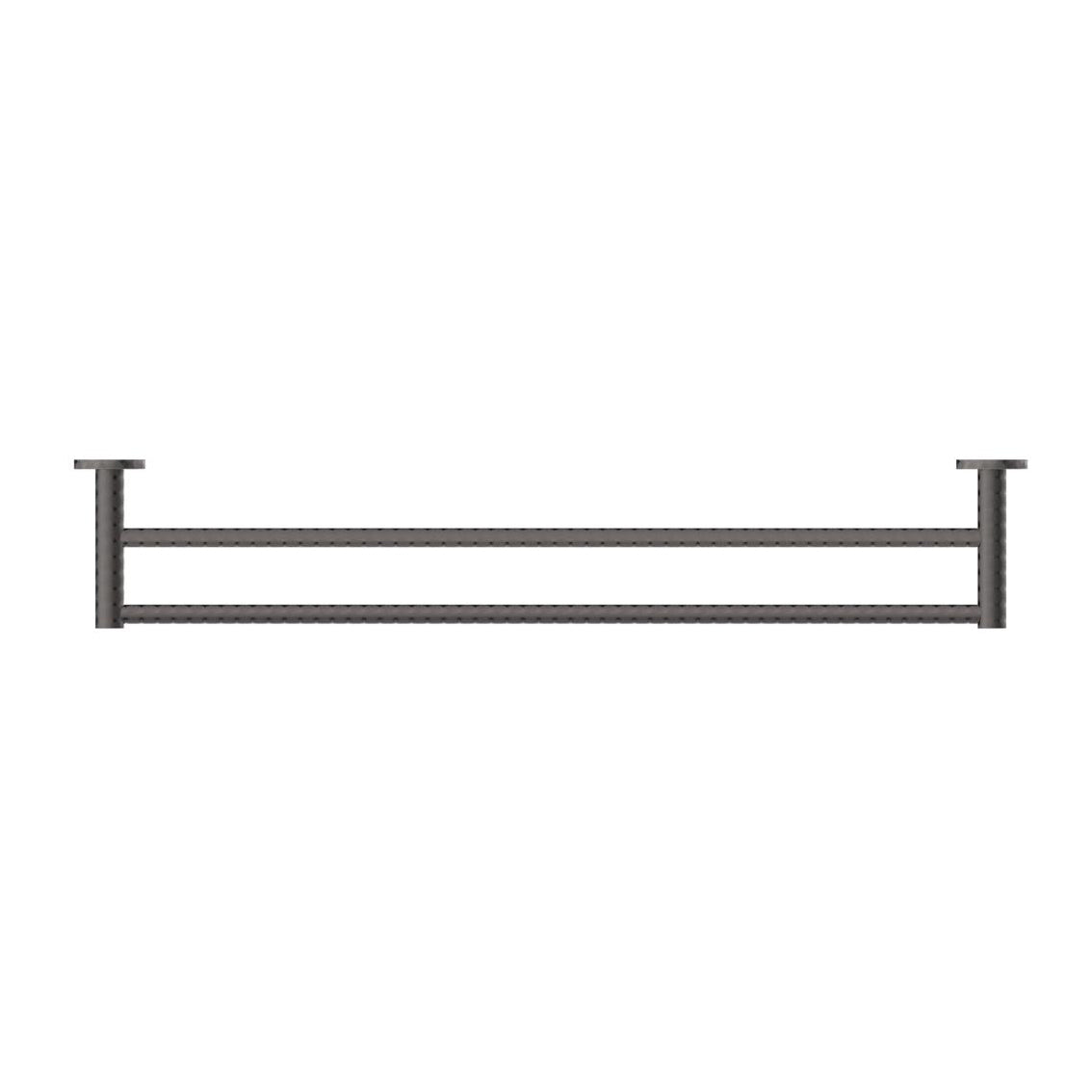 Bella Vista Mica 600/800mm Round Double Towel Rail Stainless Steel Cut to Size Variant Colour Available