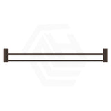 Bella Vista Mica Fluted 800mm Double Towel Rail In Various Colour CUT TO SIZE