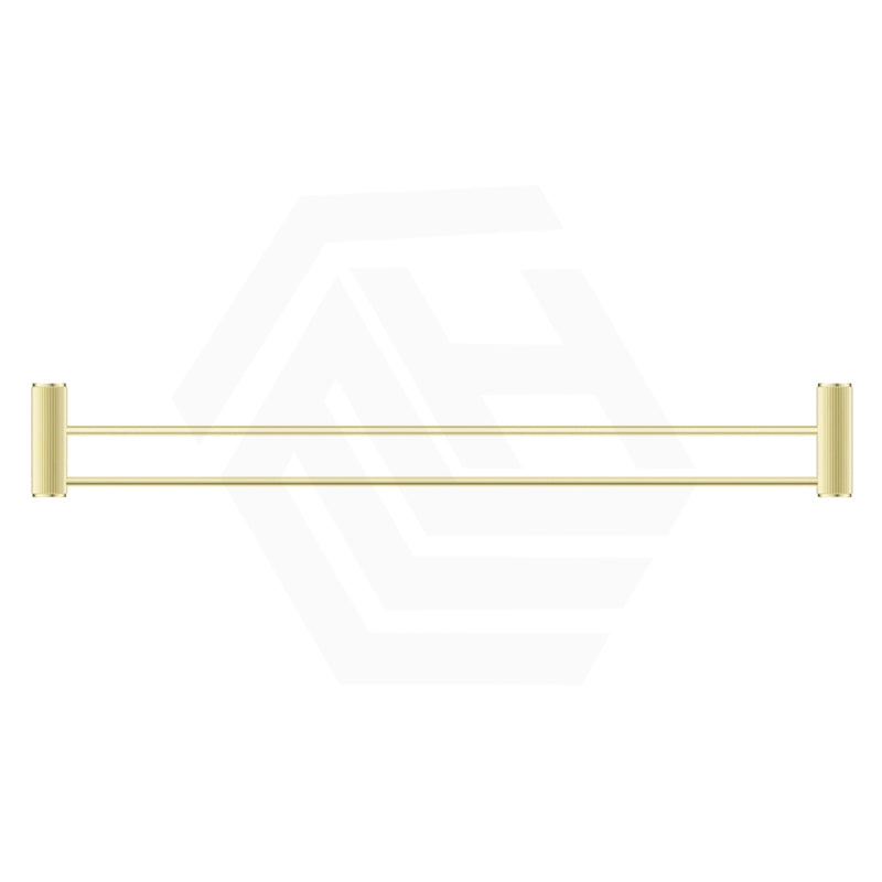 Bella Vista Mica Fluted 800mm Double Towel Rail In Various Colour CUT TO SIZE
