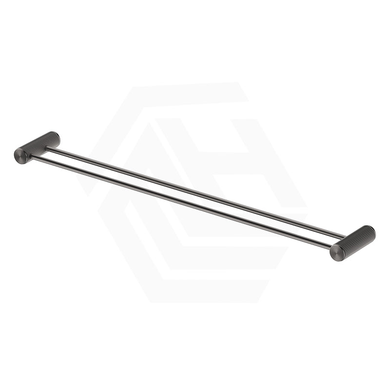 Bella Vista Mica Fluted 800mm Double Towel Rail In Various Colour CUT TO SIZE