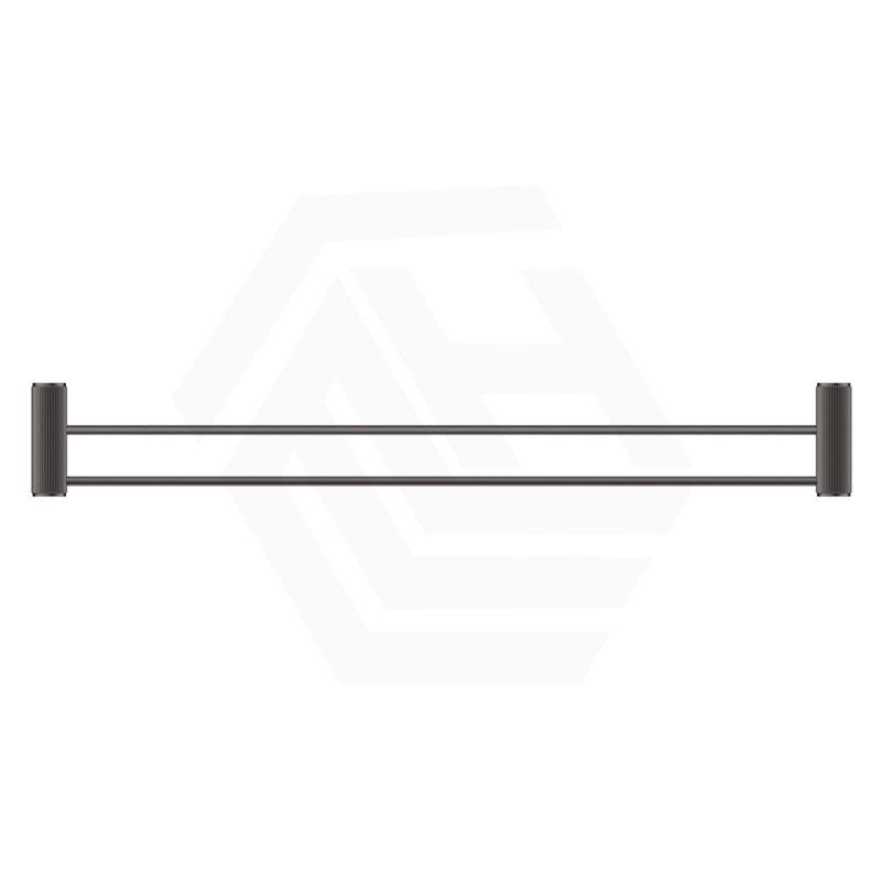 Bella Vista Mica Fluted 800mm Double Towel Rail In Various Colour CUT TO SIZE