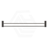 Bella Vista Mica Fluted 800mm Double Towel Rail In Various Colour CUT TO SIZE