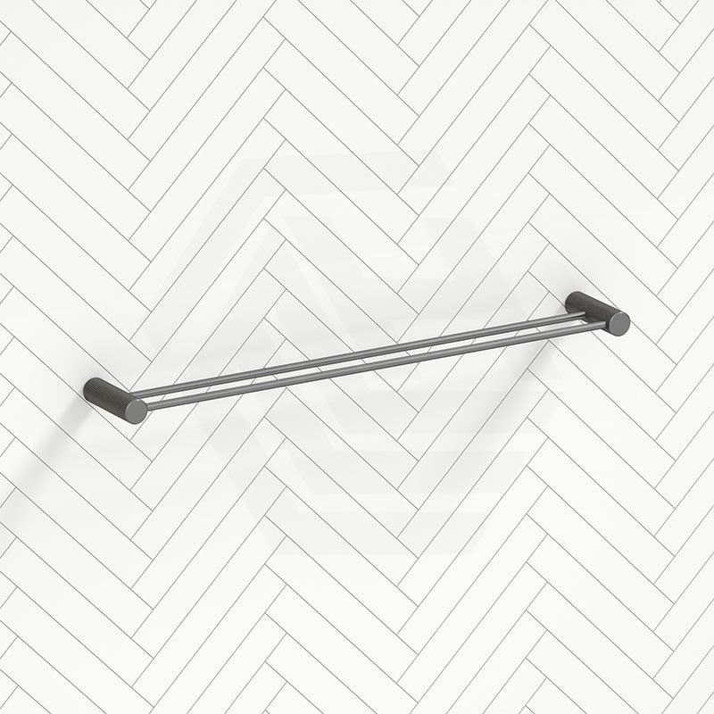 Bella Vista Mica Fluted 800mm Double Towel Rail In Various Colour CUT TO SIZE